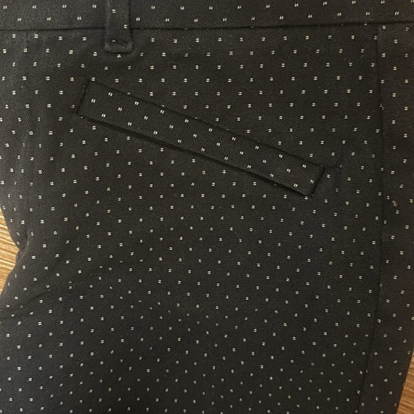 GAP Dark Blue Skinny Ankle Pants with White Dots - Picture 3 of 12